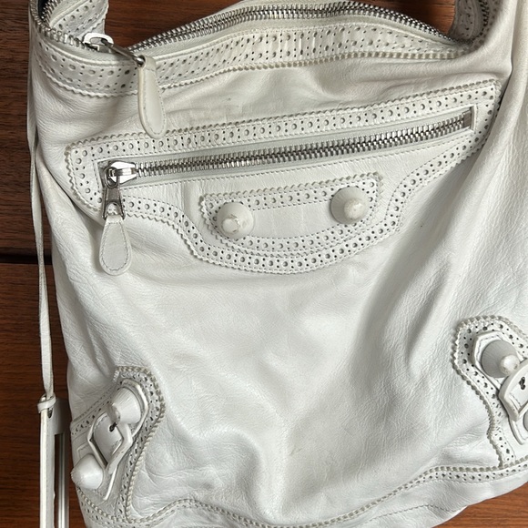 Balenciaga
Motocross Giant Covered Brogues Day bag Hobo handbag - Picture 2 of 12